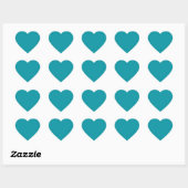 Autocollant Aqua Heart (Feuille)