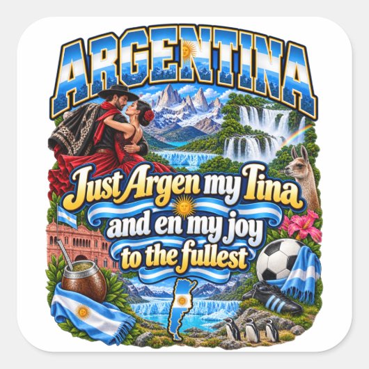 Autocollant Argentine (Devant)