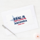 Autocollant Arizona My Home State (Enveloppe)