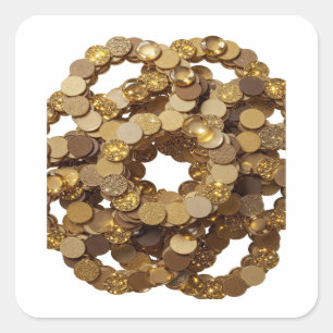 Autocollant artisanat Lively Gold PIÈCES D'OR