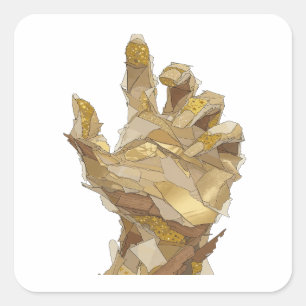 Autocollant artistique Trendy Silver GOLDEN HAND