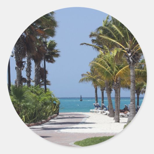 autocollant aruba (Devant)