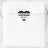 Autocollant Asexuel et Awesome (Sac)