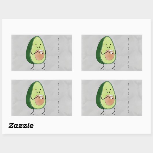 Autocollant ASL Avocado (Feuille)