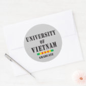 autocollant au pochoir pour diplômé du Vietnam (Enveloppe)