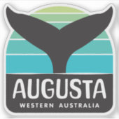 Autocollant Augusta, Australie occidentale (Devant)