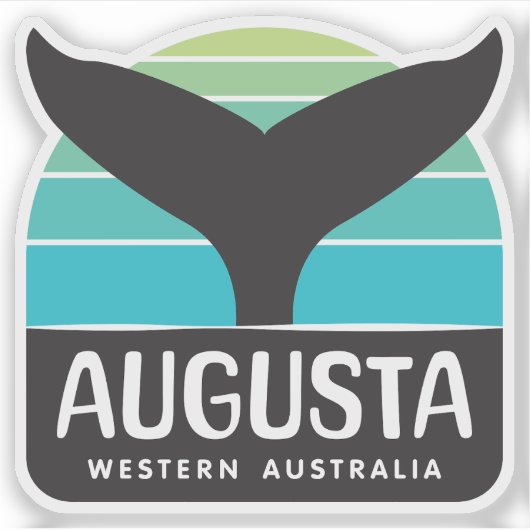 Autocollant Augusta, Australie occidentale (Devant)