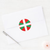 Autocollant avec Drapeau Basque "Ikkurina" (Enveloppe)