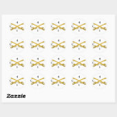Autocollant avec insigne 4cv, 4, 1, C (Feuille)