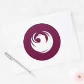 Autocollant avec le drapeau de la ville de Phoenix (Enveloppe)