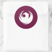 Autocollant avec le drapeau de la ville de Phoenix (Sac)