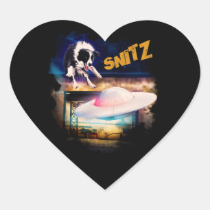 autocollant avec Snitz de Bob's Saucer Repair