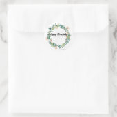 autocollant avec un design créatif (Sac)