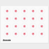 autocollant avec un design créatif (Feuille)