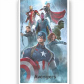 Autocollant Avengers (Recto)