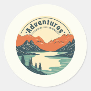 Autocollant Aventures sans peur