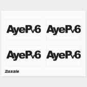 Autocollant AyePv6 (Feuille)