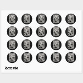 Autocollant Aztec Cuauhtli - Aigle (Putty) (Feuille)