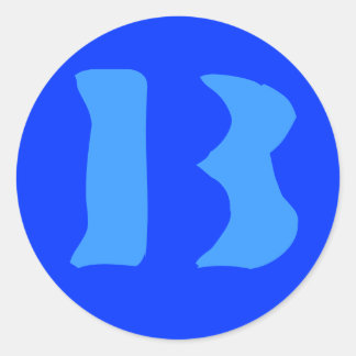 Autocollant B13