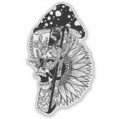 Autocollant B&W Plante (Devant)