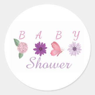 Autocollant Baby Shower