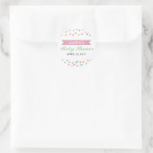 Autocollant Baby Shower Sprinkle (Sac)