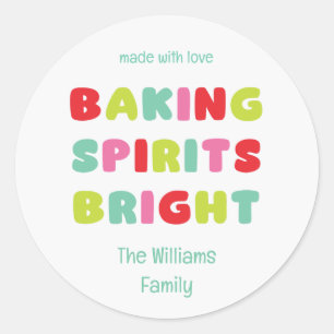 Autocollant Baking Spirits Bright