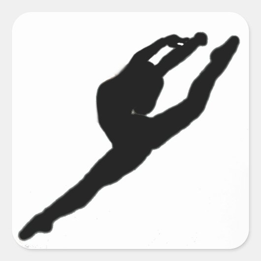 Autocollant Ballerina Dancer (Devant)