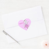 Autocollant Ballerina Kitty (Enveloppe)