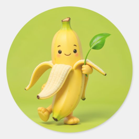 Autocollant Banane (Devant)