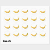 Autocollant banane (Feuille)
