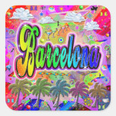 Autocollant Barcelona Vista Express (Devant)