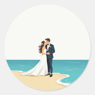 Autocollant Beachside Kiss