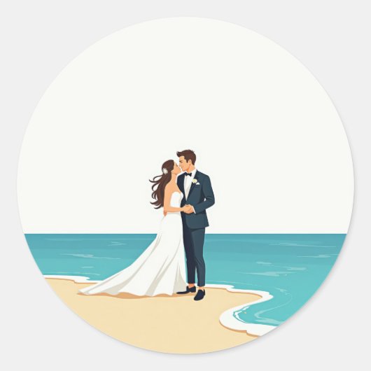 Autocollant Beachside Kiss (Devant)