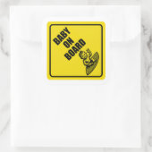 Autocollant bébé à bord (Sac)