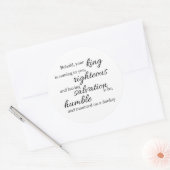 Autocollant Behold Your King (Enveloppe)