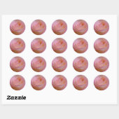 Autocollant Belle rose rose rose (Feuille)
