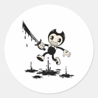 Autocollant Bendy et la machine à encre - G d'horr