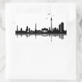 Autocollant Berlin Skyline (Sac)