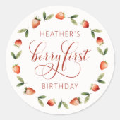 Autocollant Berry First (Devant)