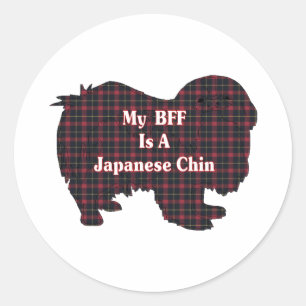 Autocollant BFF chinois japonais