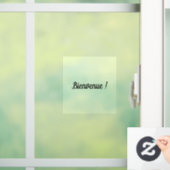 autocollant Bienvenue autocollant adhésif de vitri (Maison)