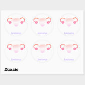 Autocollant bijoutier lesbien (Feuille)