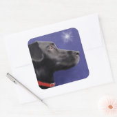 Autocollant Black Labrador Retriever Holiday (Enveloppe)