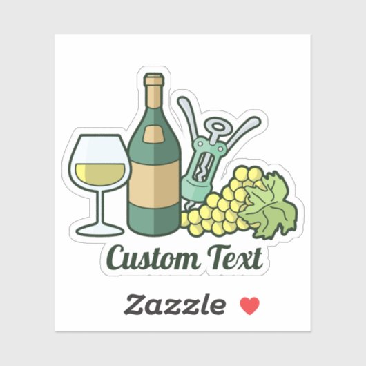 Autocollant blanc (Feuille)