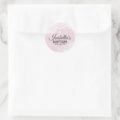 Autocollant blanc pourpre (Sac)