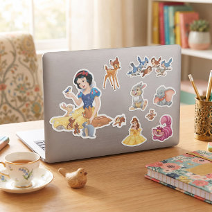 Autocollant Blanche-Neige