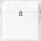 Autocollant bleu Pi Anniversaire (Sac)