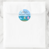 Autocollant Bleu Sous La Mer (Sac)