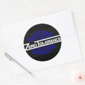 Autocollant bleu ZT (Enveloppe)